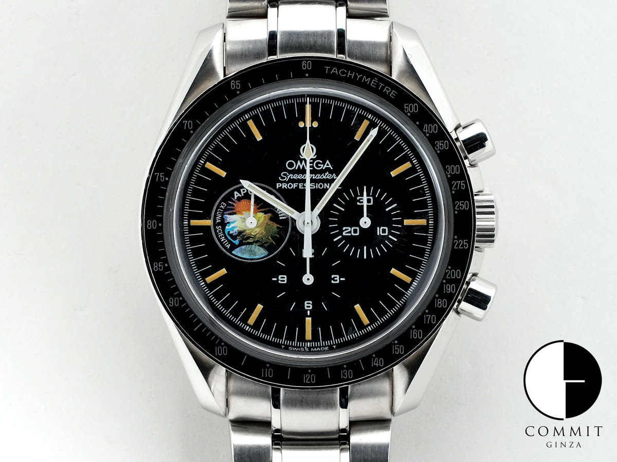オメガ スピードマスター プロフェッショナル アポロ13号 25周年記念 Ref.3595.52 ステンレススチール ブラック文字盤 中古 dadf2srm
