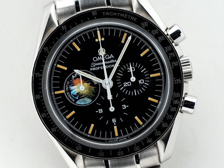 オメガ スピードマスター プロフェッショナル アポロ13号 25周年記念 Ref.3595.52 ステンレススチール ブラック文字盤 中古 dadf2srm
