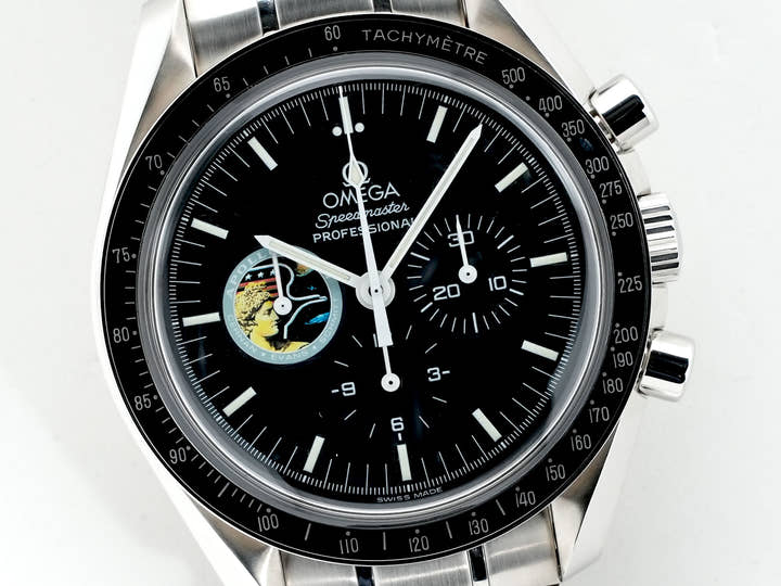 オメガ スピードマスター プロフェッショナル アポロ17号 Ref.3597.20 ステンレススチール ブラック文字盤 美中古 wgbssqcq