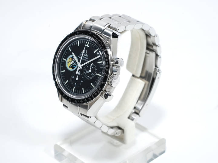 オメガ スピードマスター プロフェッショナル アポロ17号 Ref.3597.20 ステンレススチール ブラック文字盤 美中古 wgbssqcq
