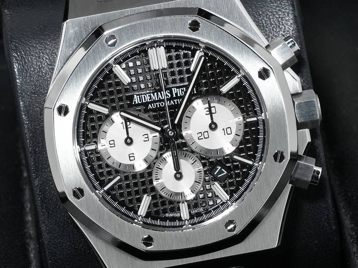 オーデマピゲ ロイヤルオーク クロノグラフ Ref.26331ST.OO.1220ST.02 ステンレススチール ブラック文字盤 美中古 kxzmyiu8