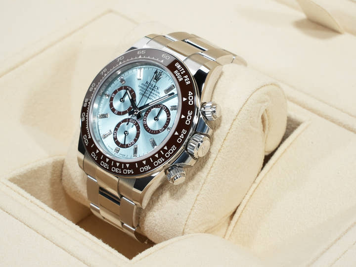 ロレックス デイトナ Ref.126506A プラチナ アイスブルーx11Pダイヤ文字盤 未使用 h9u9gpqk
