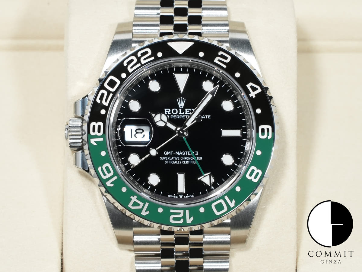 ロレックス GMTマスターII Ref.126720VTNR ステンレススチール ブラック文字盤 ジュビリーブレスレット 未使用 y5tk4acm