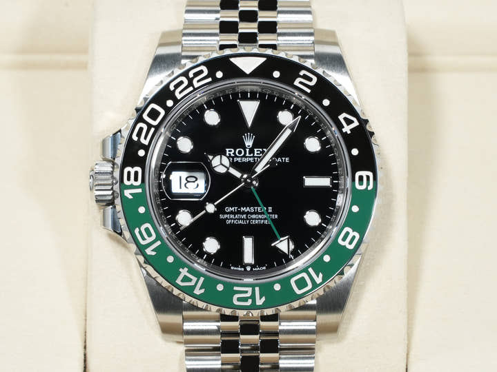 ロレックス GMTマスターII Ref.126720VTNR ステンレススチール ブラック文字盤 ジュビリーブレスレット 未使用 y5tk4acm