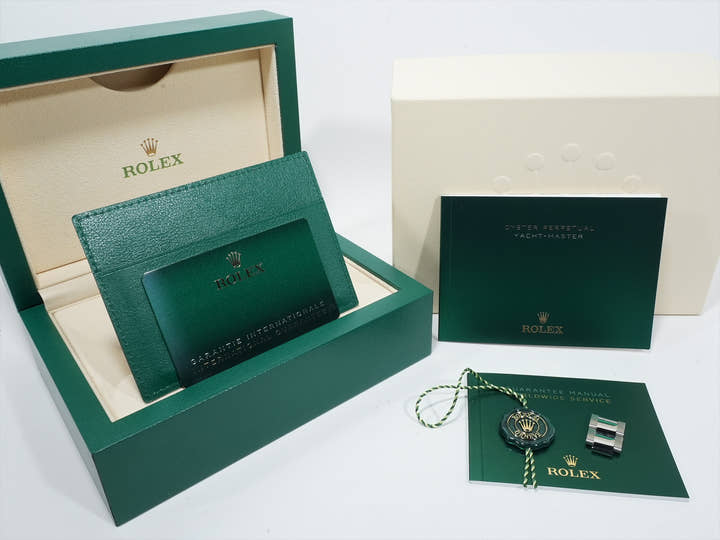 Rolex Yacht-Master 40 Ref. 126622 Stainless Steel/Platinum Slate Dial Excellent Condition 42ktshig