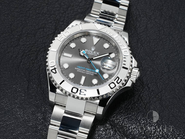 Rolex Yacht-Master 40 Ref. 126622 Stainless Steel/Platinum Slate Dial Excellent Condition 42ktshig
