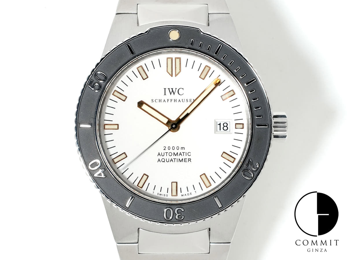 IWC GSTアクアタイマー Ref.IW353603 ステンレススチール シルバー文字盤 美品 yjnibf8o