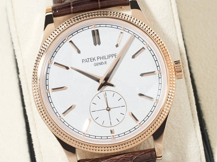パテックフィリップ カラトラバ Ref.6119R-001 ローズゴールド シルバー文字盤 未使用 pxzd74ag