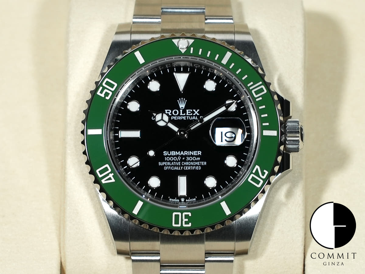 Rolex Submariner Date Ref. 126610LV Stainless Steel Black Dial Unused okipuexy