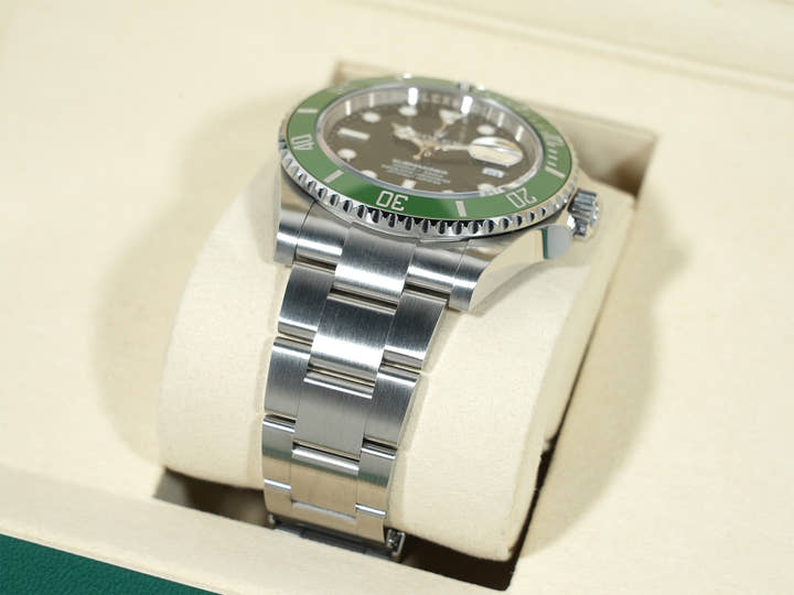 Rolex Submariner Date Ref. 126610LV Stainless Steel Black Dial Unused okipuexy