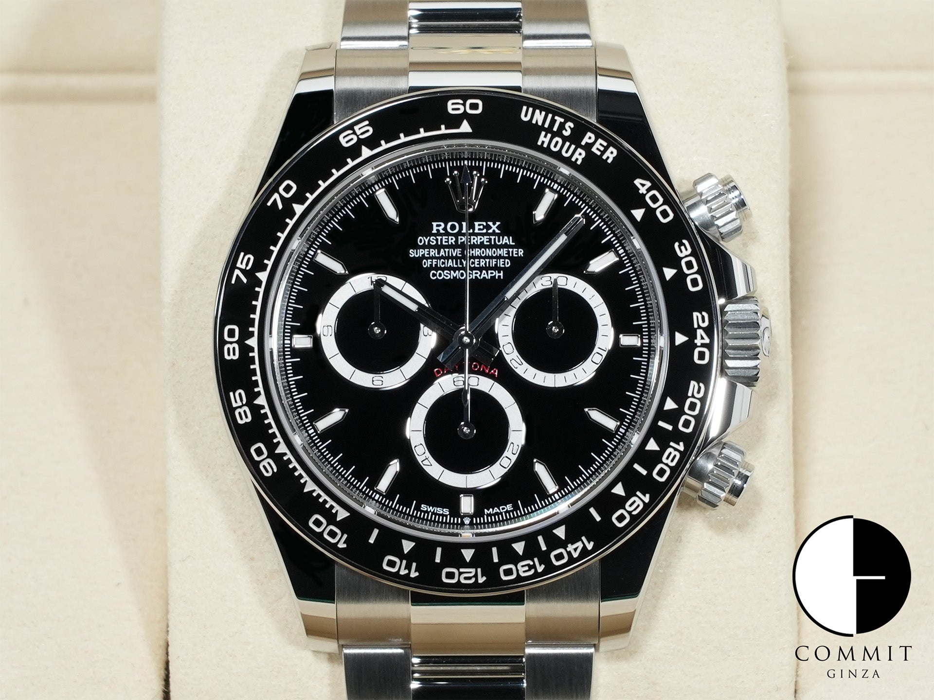 Rolex Daytona Ref. 126500LN Stainless Steel Black Dial Unused edu9gkh2