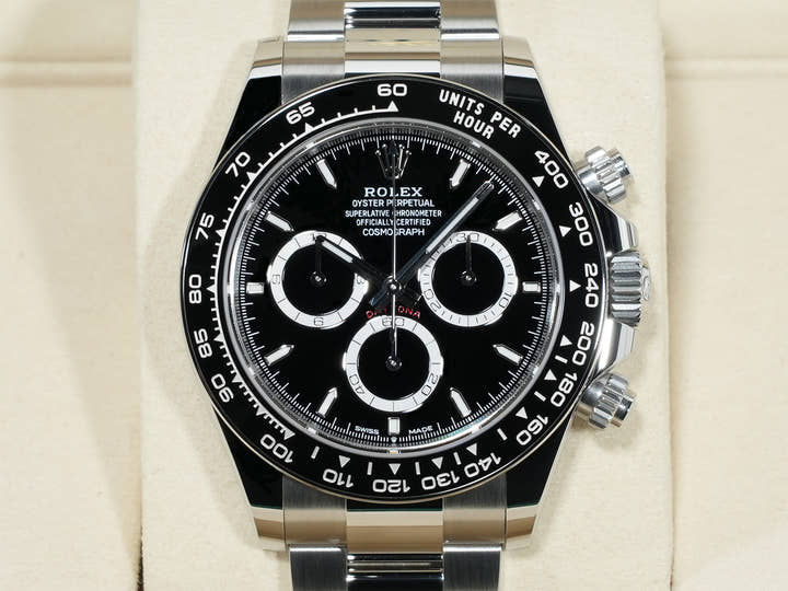 ロレックス デイトナ Ref.126500LN ステンレススチール ブラック文字盤 未使用 edu9gkh2