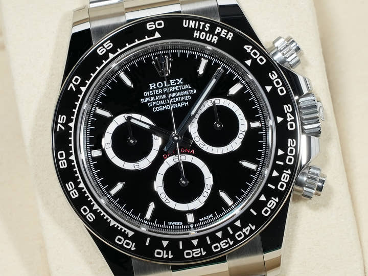 ロレックス デイトナ Ref.126500LN ステンレススチール ブラック文字盤 未使用 edu9gkh2