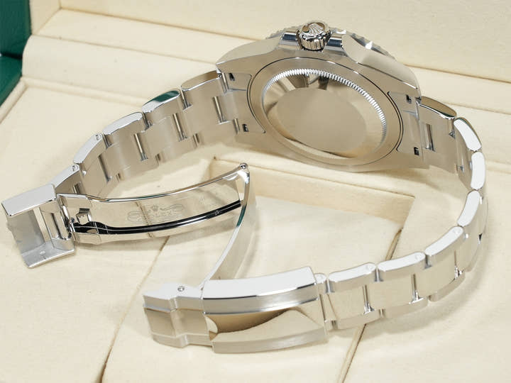 Rolex GMT-Master II Ref. 126710GRNR Stainless Steel Black Dial Oyster Bracelet Unused xqo7sy9b