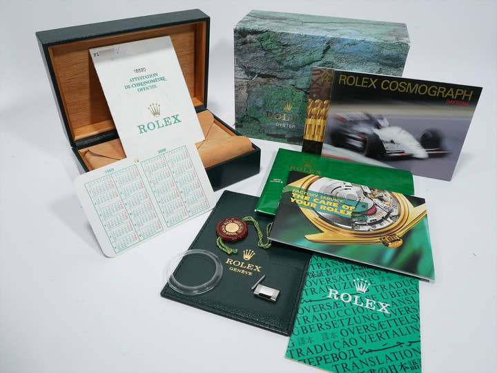 ロレックス デイトナ エルプリメロ Ref.16520 ステンレススチール ブラック文字盤 美中古 b29cwres