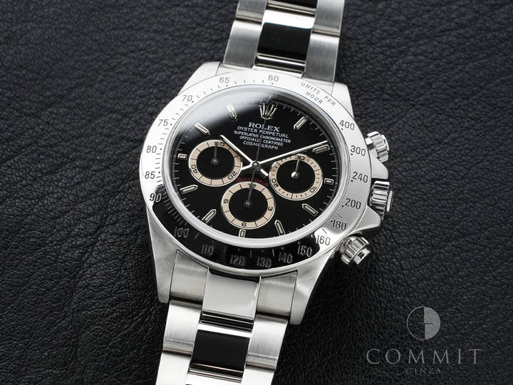 ロレックス デイトナ エルプリメロ Ref.16520 ステンレススチール ブラック文字盤 美中古 b29cwres