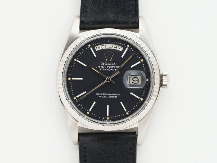 ロレックス デイデイト36 Ref.1803 ホワイトゴールド レッドアイ文字盤 中古 99nt7een