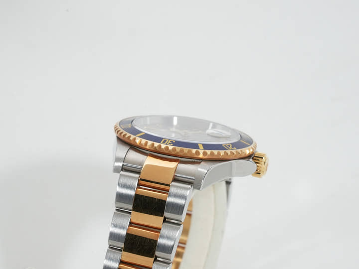 ロレックス サブマリーナー デイト Ref.16613SG ステンレススチール/イエローゴールド グレー文字盤 中古 6qqeeon4
