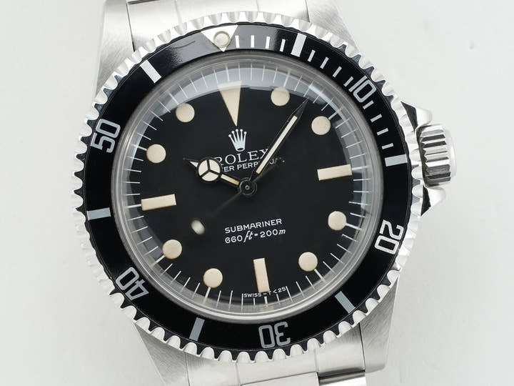 ロレックス サブマリーナー Ref.5513 ステンレススチール ブラック文字盤 中古 54k7z8bf