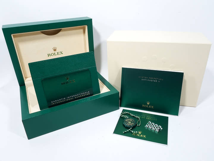 ロレックス GMTマスターII Ref.126710BLNR ステンレススチール ブラック文字盤 ジュビリーブレスレット 未使用 xeaj5ycz