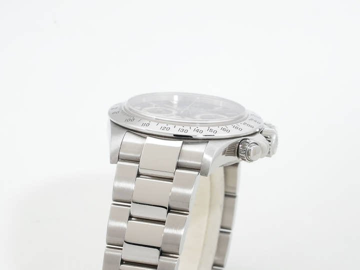 Rolex Daytona El Primero Ref. 16520 Stainless Steel Black Dial Pre-owned 6kyikd7c