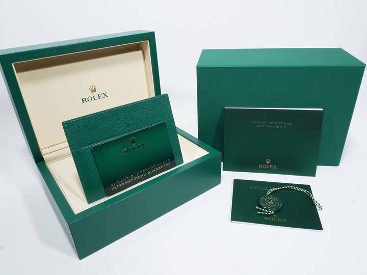 ロレックス GMTマスターII Ref.126710BLNR ステンレススチール ブラック文字盤 オイスターブレスレット 未使用 7fbhpbu7