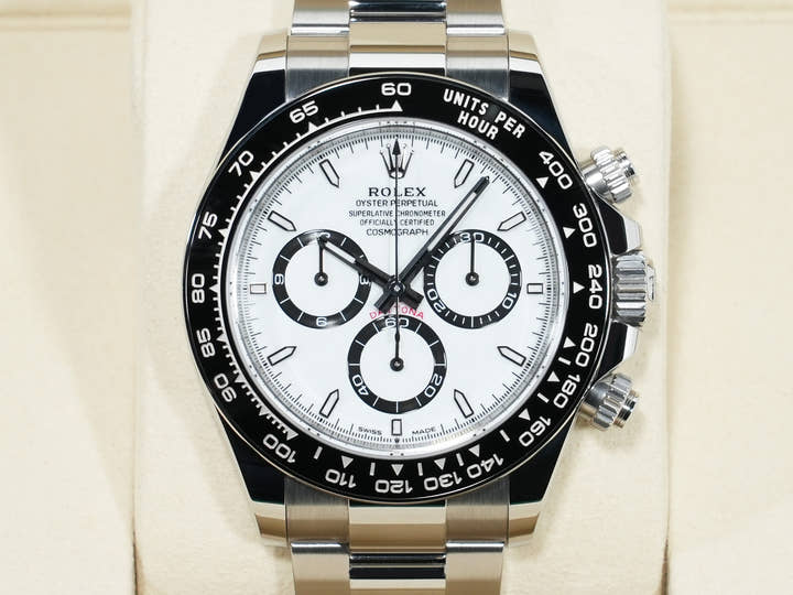 ロレックス デイトナ Ref.126500LN ステンレススチール ホワイト文字盤 未使用 bj7gv8xa