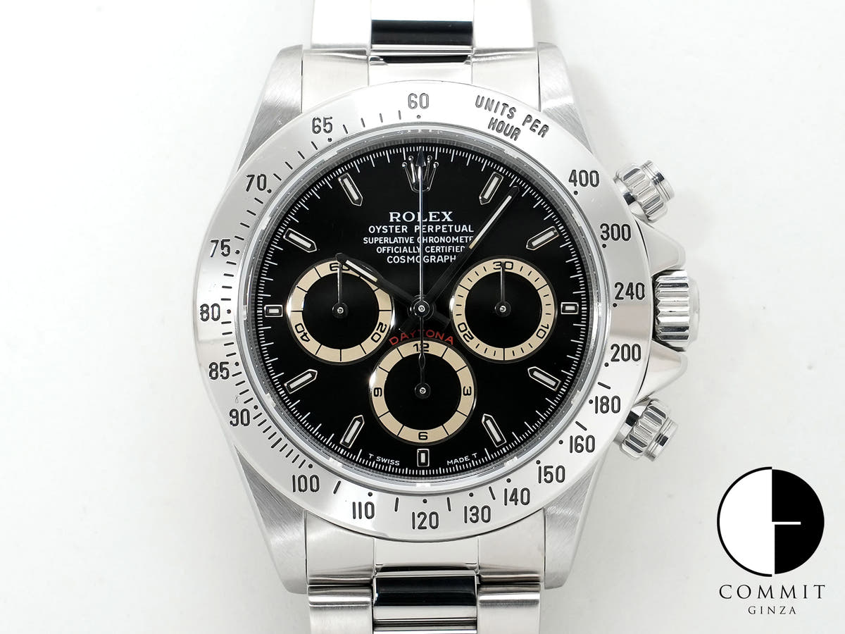 ロレックス デイトナ エルプリメロ Ref.16520 ステンレススチール ブラック文字盤 美中古 62xy2s4f