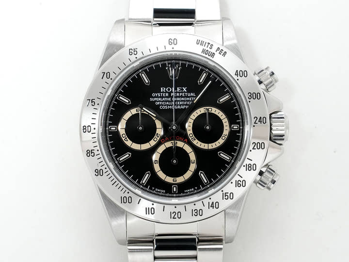 ロレックス デイトナ エルプリメロ Ref.16520 ステンレススチール ブラック文字盤 美中古 62xy2s4f