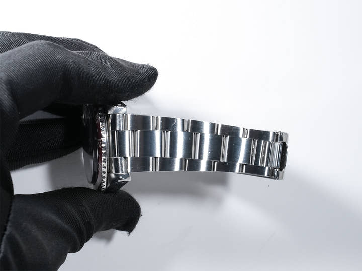 ロレックス GMTマスター Ref.1675 ステンレススチール ブラック文字盤 オイスターブレスレット 中古 ue3pxhxa