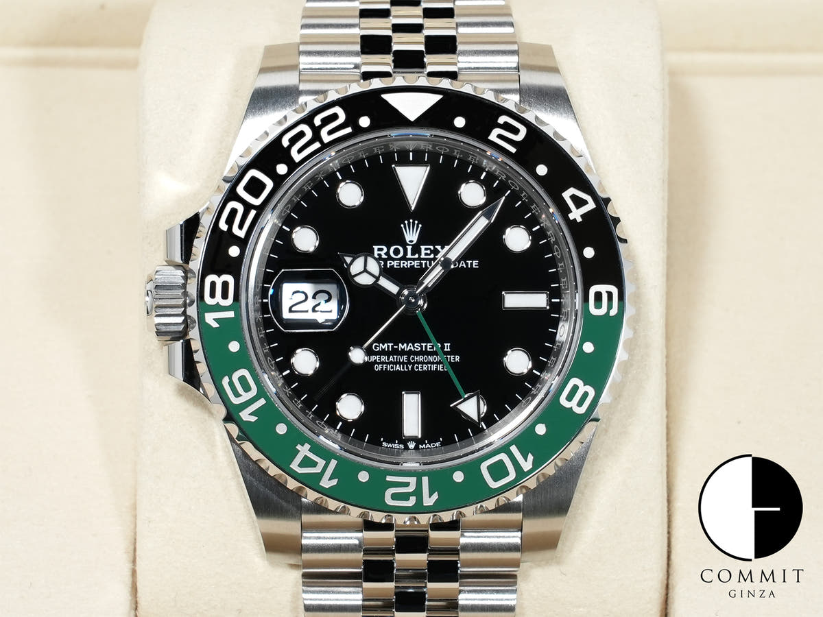 ロレックス GMTマスターII Ref.126720VTNR ステンレススチール ブラック文字盤 ジュビリーブレスレット 未使用 u3yzwdci