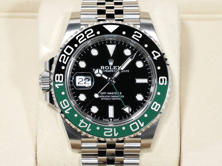 ロレックス GMTマスターII Ref.126720VTNR ステンレススチール ブラック文字盤 ジュビリーブレスレット 未使用 u3yzwdci