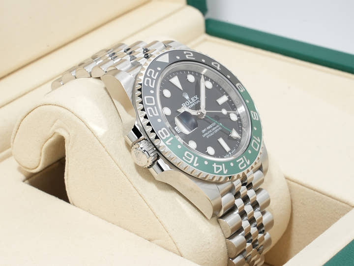 ロレックス GMTマスターII Ref.126720VTNR ステンレススチール ブラック文字盤 ジュビリーブレスレット 未使用 u3yzwdci