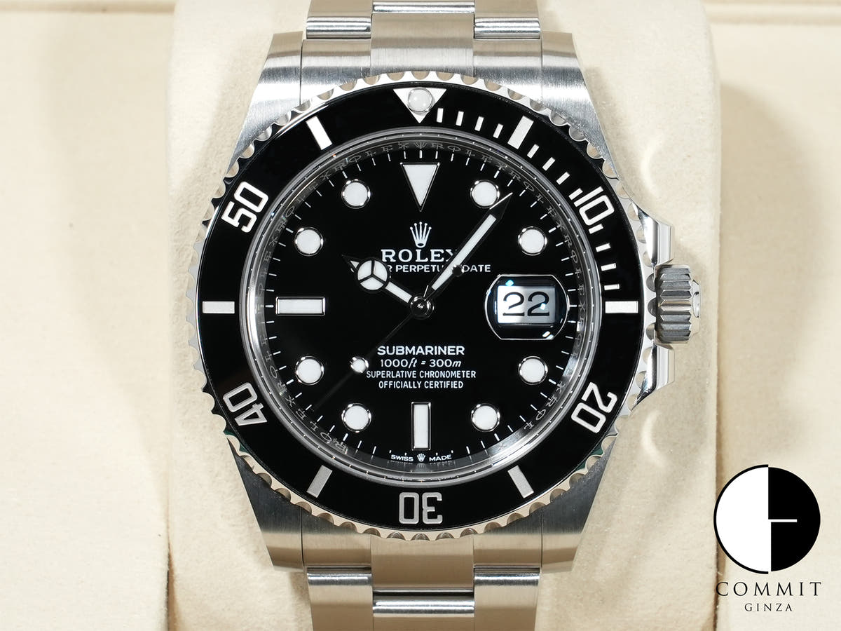 ロレックス サブマリーナー デイト Ref.126610LN ステンレススチール ブラック文字盤 未使用 r83edrp2