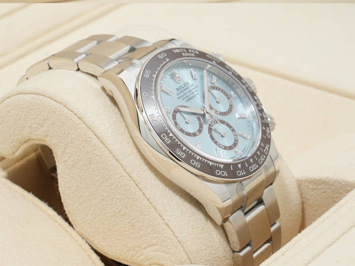 ロレックス デイトナ Ref.126506A プラチナ アイスブルーx11Pダイヤ文字盤 未使用 s4amieby