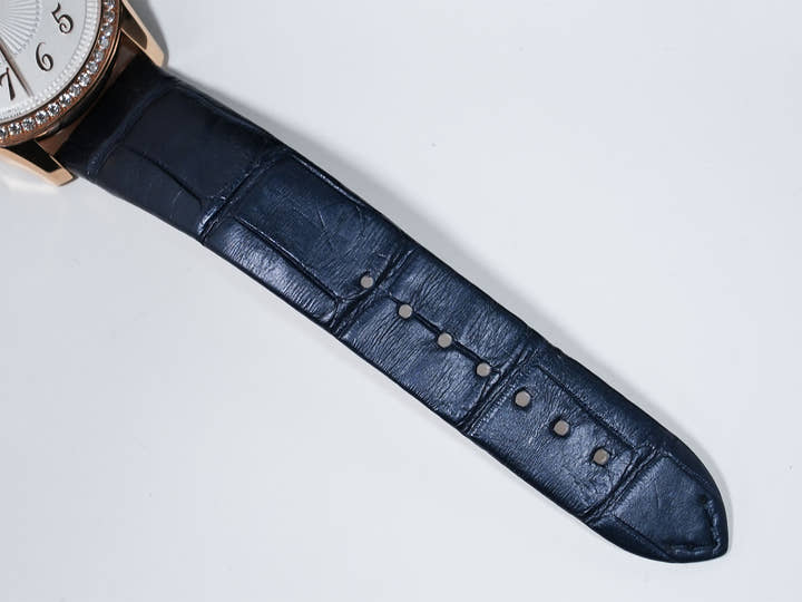 Vacheron Constantin Egérie Moon Phase Ref. 8005F/000R-B498 Pink Gold Silver Dial Excellent Condition bg839a36