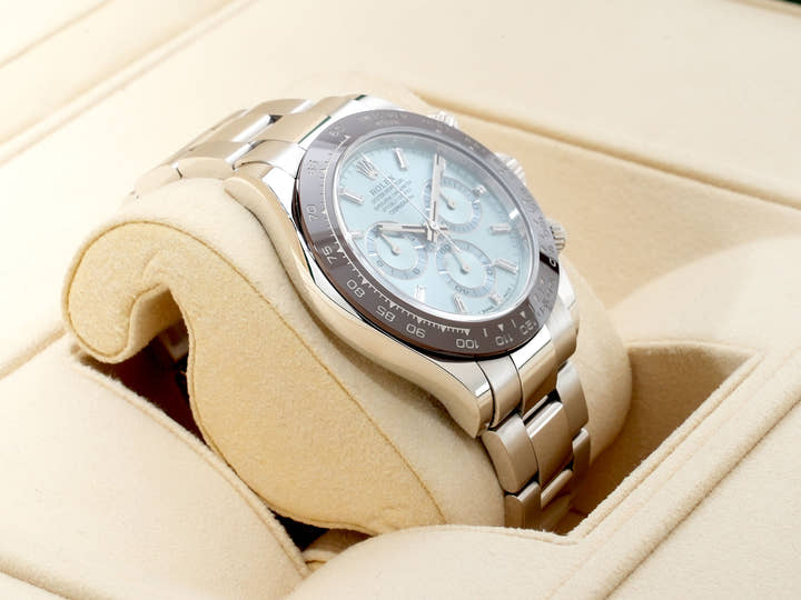 ロレックス デイトナ Ref.116506A プラチナ アイスブルー文字盤 中古 jy5hfib8