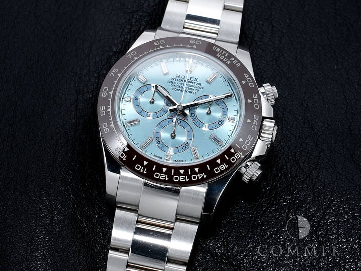 ロレックス デイトナ Ref.116506A プラチナ アイスブルー文字盤 中古 jy5hfib8