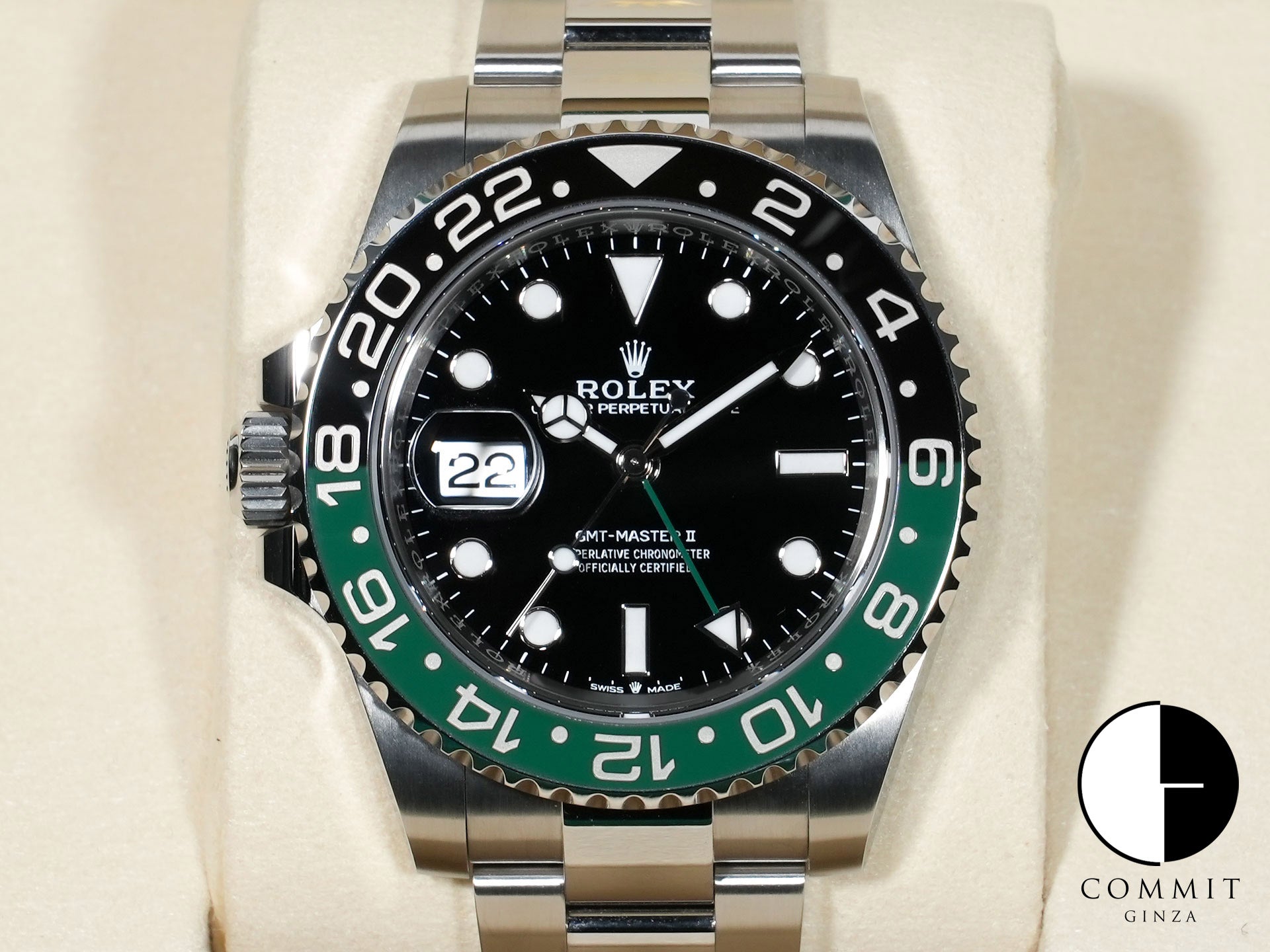 ロレックス GMTマスターII Ref.126720VTNR ステンレススチール ブラック文字盤 オイスターブレスレット 中古 88i6qn9q