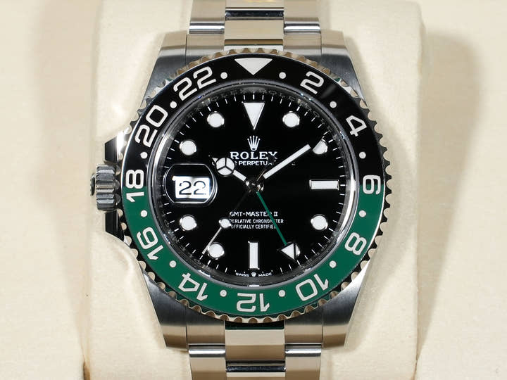 ロレックス GMTマスターII Ref.126720VTNR ステンレススチール ブラック文字盤 オイスターブレスレット 中古 88i6qn9q