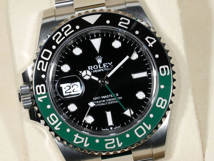 ロレックス GMTマスターII Ref.126720VTNR ステンレススチール ブラック文字盤 オイスターブレスレット 中古 88i6qn9q