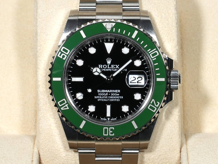 ロレックス サブマリーナー デイト Ref.126610LV ステンレススチール ブラック文字盤 中古 kjoddoms