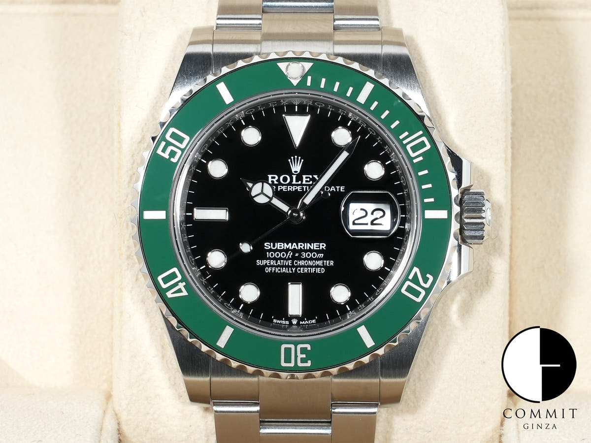 ロレックス サブマリーナー デイト Ref.126610LV ステンレススチール ブラック文字盤 中古 xbir4kvi