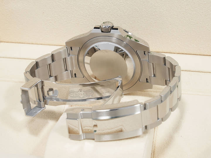 ロレックス GMTマスターII Ref.126710BLNR ステンレススチール ブラック文字盤 オイスターブレスレット 中古 ex2jnpbx