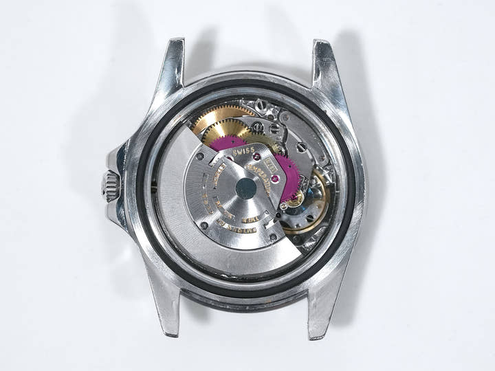 ロレックス GMTマスター Ref.1675 ステンレススチール ブラック文字盤 オイスターブレスレット 中古 qauuhm8q