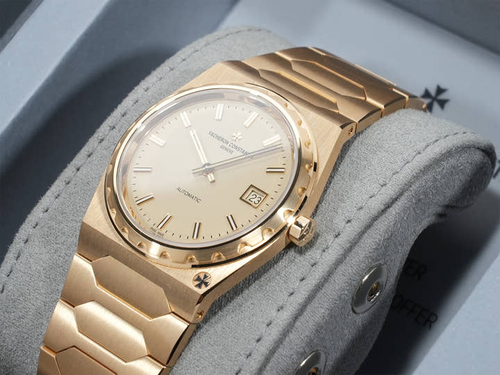 ヴァシュロンコンスタンタン ヒストリーク 222 Ref.4200H/222J-B935 イエローゴールド ゴールドトーン文字盤 極美品 e8mem8tf