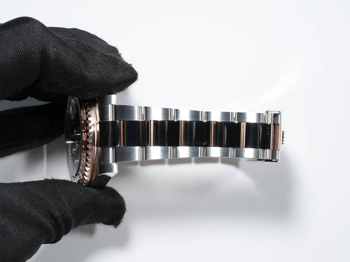 Rolex GMT-Master II Ref. 126711CHNR Stainless Steel/Everose Gold Black Dial Oyster Bracelet Excellent Condition br7c7yj8