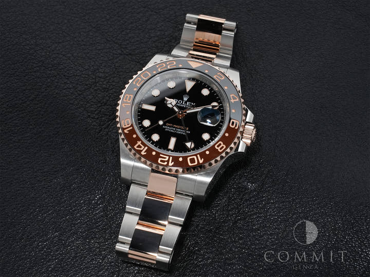 Rolex GMT-Master II Ref. 126711CHNR Stainless Steel/Everose Gold Black Dial Oyster Bracelet Excellent Condition br7c7yj8