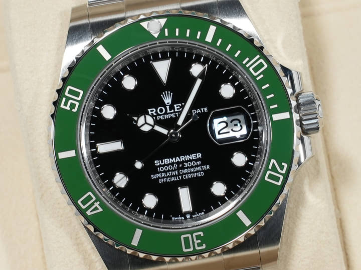 Rolex Submariner Date Ref. 126610LV Stainless Steel Black Dial Excellent Condition y53572aw