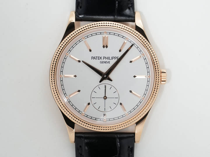 パテックフィリップ カラトラバ Ref.6119R-001 ローズゴールド シルバー文字盤 美品 y2r7b7wc